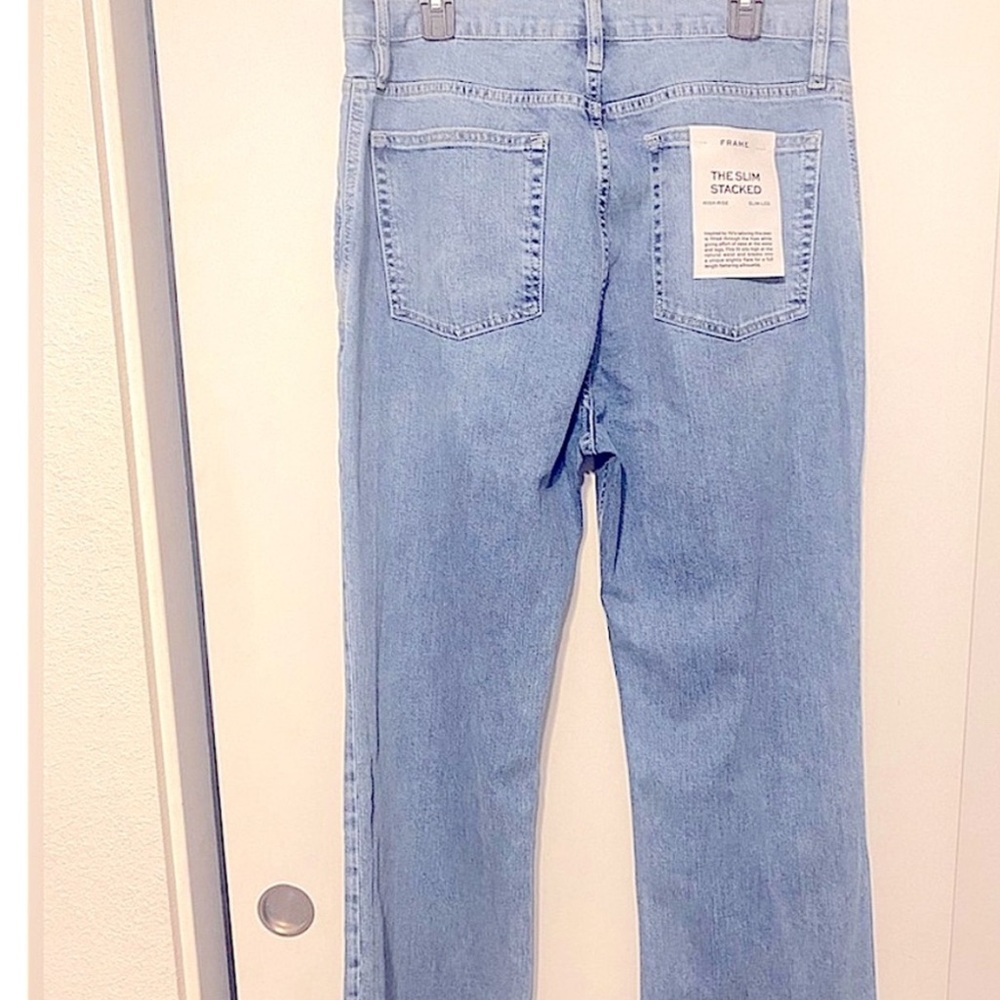 Frame The Slim Stacked Straight Leg Jeans